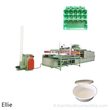 Machine de fabrication de récipient de nourriture en mousse en mousse